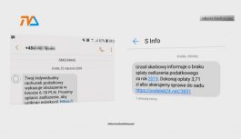 Uwaga! Fałszywe sms-y!