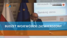 Budżet wojewódzki zatwierdzony