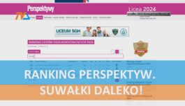 Ranking Perspektyw. Suwałki daleko!