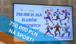 750 000 PLN na sport!