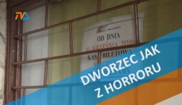Dworzec jak z horroru.