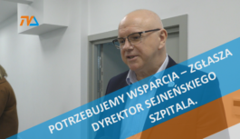 Potrzebujemy wsparcia – zgłasza dyrektor sejneńskiego szpitala.