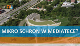 Mikro schron w Mediatece? Mało realne.