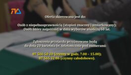 Bezpłatnie zawiozą na wybory