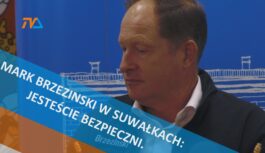 Mark Brzezinski w Suwałkach: jesteście bezpieczni. Mark Brzezinski w Suwałkach: jesteście bezpieczni.