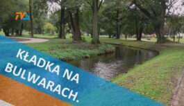 Kładka na bulwarach. Kładka na bulwarach.