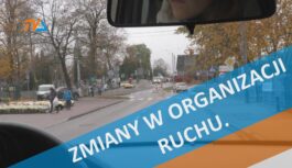 Zmiany w organizacji ruchu. Zmiany w organizacji ruchu.