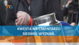 Kwesta na Cmentarzu Siedmiu Wyznań. Kwesta na Cmentarzu Siedmiu Wyznań.
