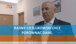 Radny Cieślukowski chce porównać dane. Radny Cieślukowski chce porównać dane.