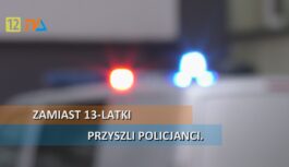 Zamiast 13-latki przyszli policjanci.