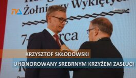 Krzysztof Skłodowski uhonorowany Srebrnym Krzyżem Zasługi Krzysztof Skłodowski uhonorowany Srebrnym Krzyżem Zasługi
