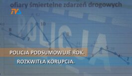 Policja podsumowuje rok. Rozkwitła korupcja. Policja podsumowuje rok. Rozkwitła korupcja.