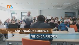 Mieszkańcy Kukowa nie chcą PSZOKu. Mieszkańcy Kukowa nie chcą PSZOKu.