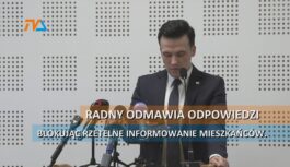 Radny odmawia odpowiedzi blokując rzetelne informowanie mieszkańców. Radny odmawia odpowiedzi blokując rzetelne informowanie mieszkańców.