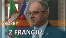 Groźby wobec prezydenta Suwałk przyszły z francuskiego serwera.