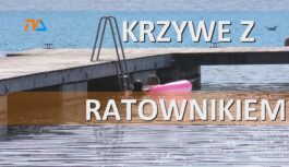 Plaża w msc. Krzywe z ratownikiem Plaża w msc. Krzywe z ratownikiem