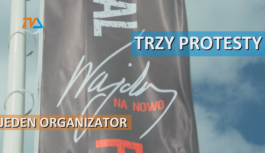 Trzy protesty, jeden organizator.