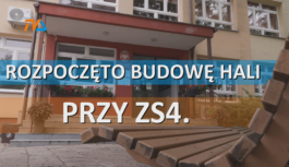 Rozpoczęto budowę hali przy ZS4.