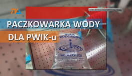Paczkowarka wody dla suwalskich wodociągów