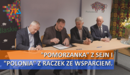„Pomorzanka” z Sejn i „Polonia” z Raczek ze wsparciem.