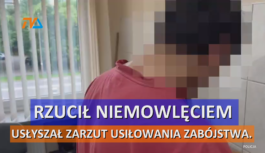 Rzucił niemowlęciem o podłogę, usłyszał zarzut usiłowania zabójstwa.