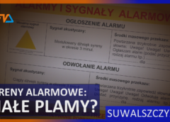 Syreny alarmowe: białe plamy na Suwalszczyźnie