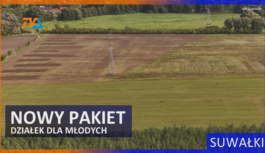 Nowy pakiet działek dla młodych – przy Ogrodowej.