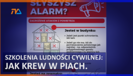Szkolenia ludności cywilnej: jak krew w piach.