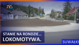 Stanie na rondzie … lokomotywa.